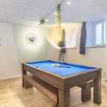 Pool Table Heaven, Workstation, 4k Tv, Netflix Apartamento Leipzig